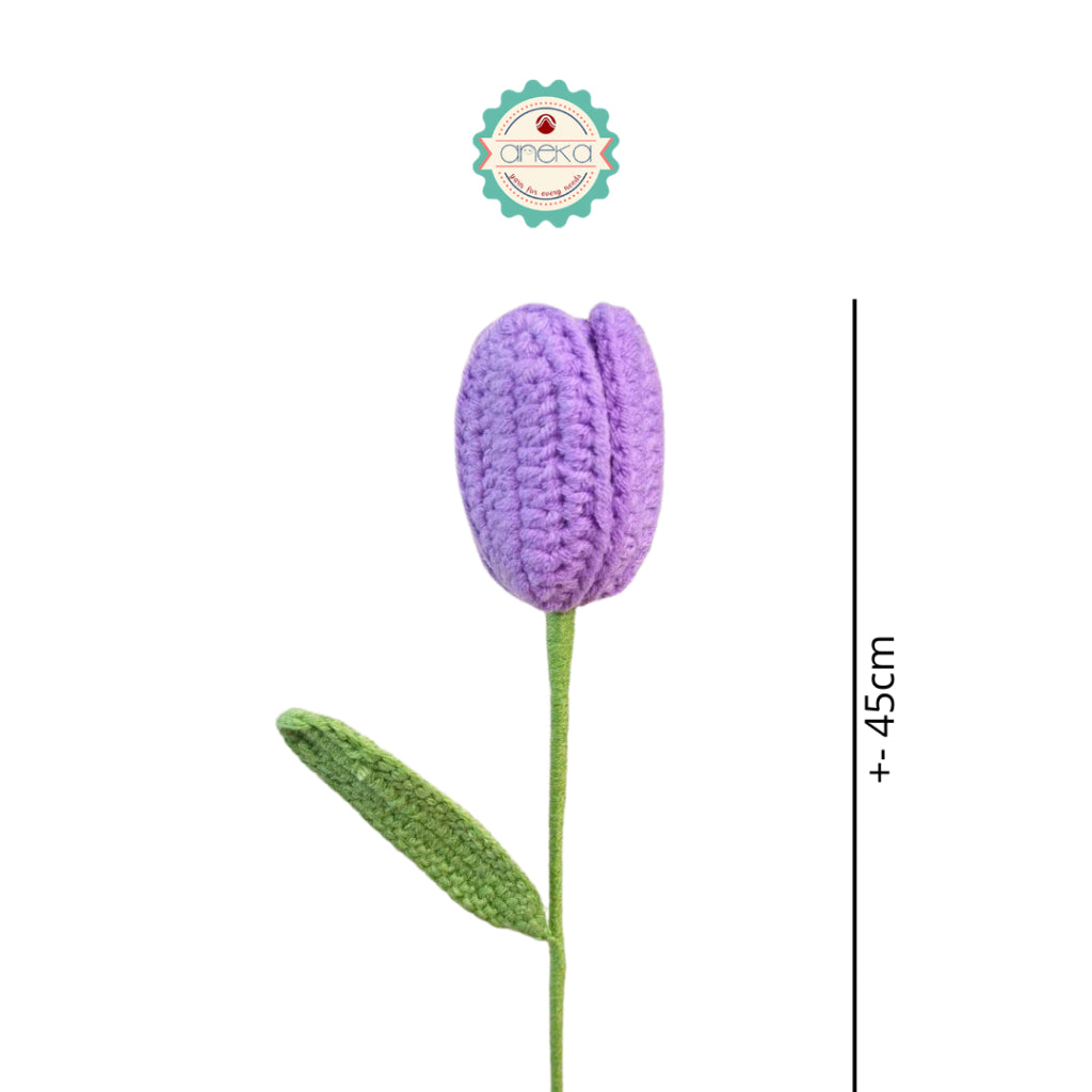 KATALOG - [1 TANGKAI] Bunga Rajut / Hiasan / Buket Hias / Crochet Flower DIY / Hand Bouquet Flowers - PART 2