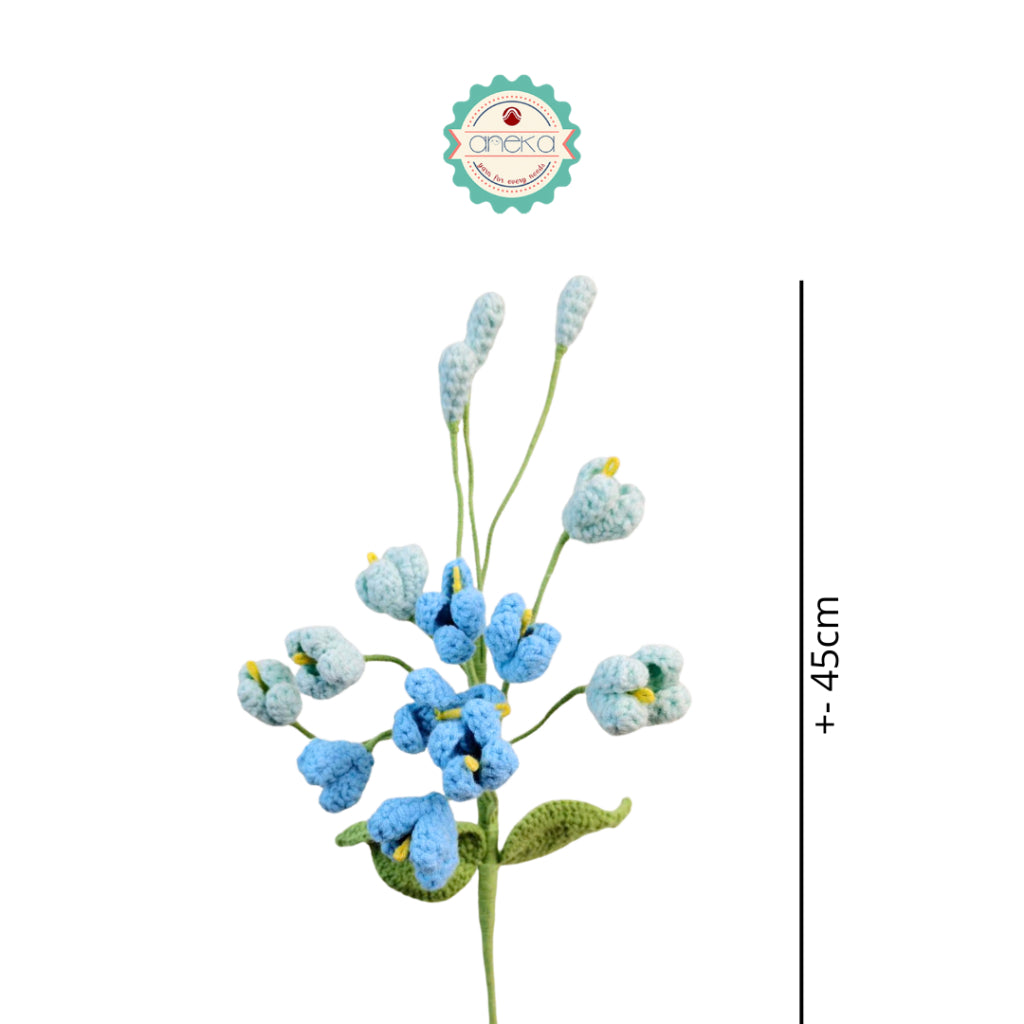 KATALOG - [1 TANGKAI] Bunga Rajut / Hiasan / Buket Hias / Crochet Flower DIY / Hand Bouquet Flowers - PART 3