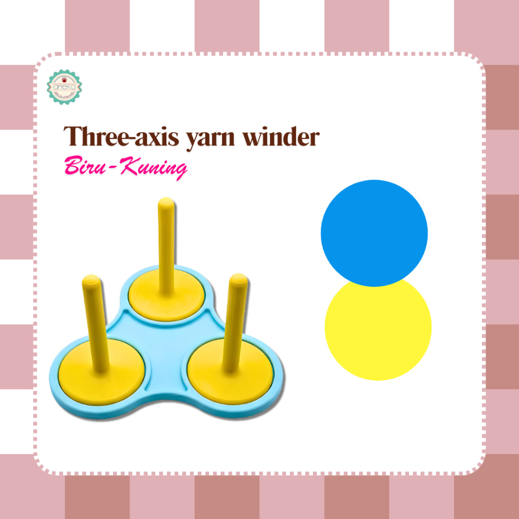 KATALOG - [PRE-ORDER] 3D Print Alat Rajut Yarn Spinner / Pemutar Benang / Yarn Holder