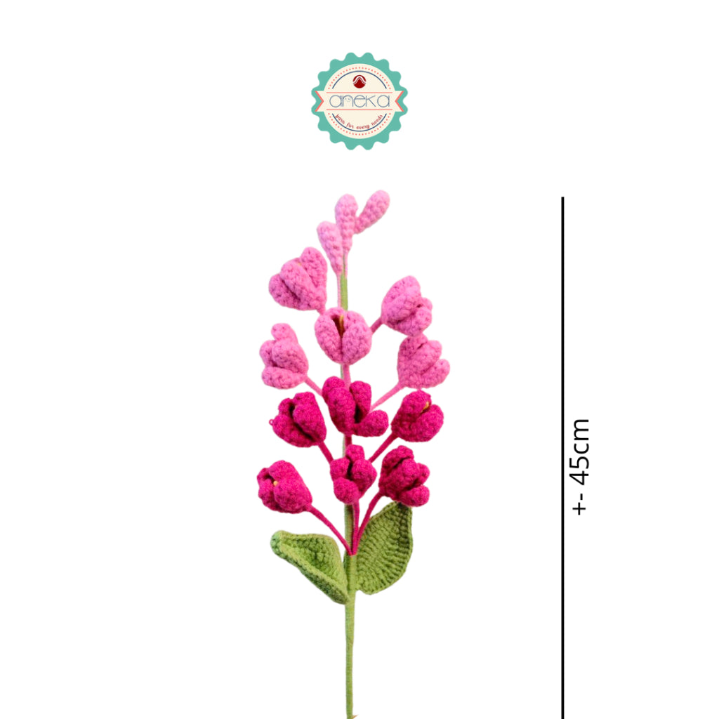 KATALOG - [1 TANGKAI] Bunga Rajut / Hiasan / Buket Hias / Crochet Flower DIY / Hand Bouquet Flowers - PART 3