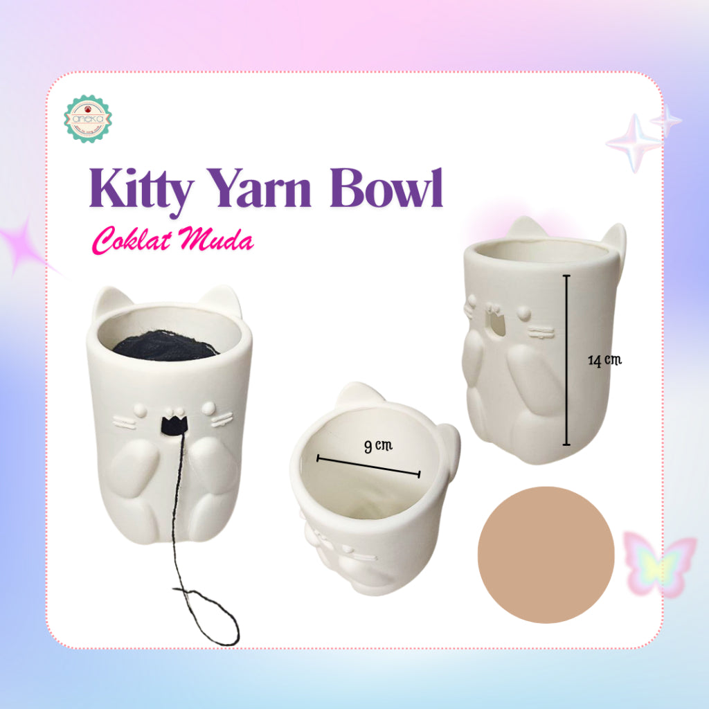 KATALOG - [PRE-ORDER] 3D Print Accessories Crochet Animals Series / Aksesoris Rajut / Yarn Spinner / Yarn Bowl / Laci / Cabinet