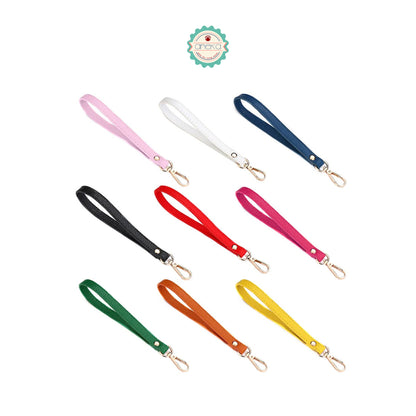 KATALOG - Strap Kulit Jeruk / Tas / Dompet / PU Leather Key Chains Bag Wrist Strap Soft Portable