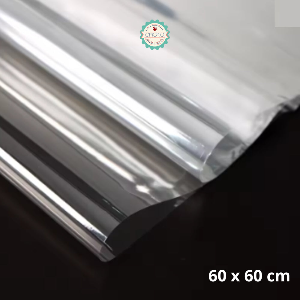 ANEKA - [Lembaran] Transparant Bening Kertas Bunga Wrapping Cellophane Paperwrap Buket Bunga Bungkusan Bunga / Flower Wrapping