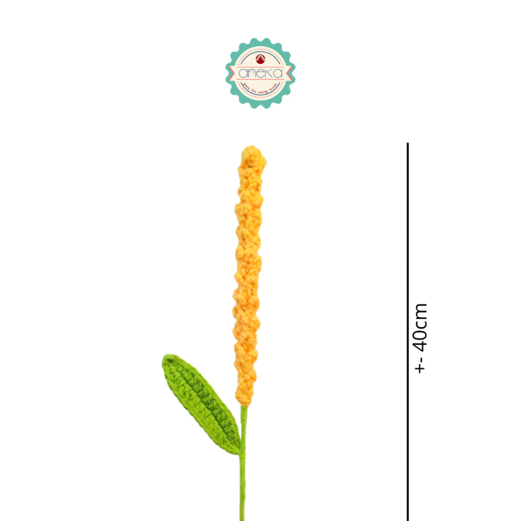 KATALOG - [1 TANGKAI] Bunga Rajut / Hiasan / Buket Hias / Crochet Flower DIY / Hand Bouquet Flowers - PART 1