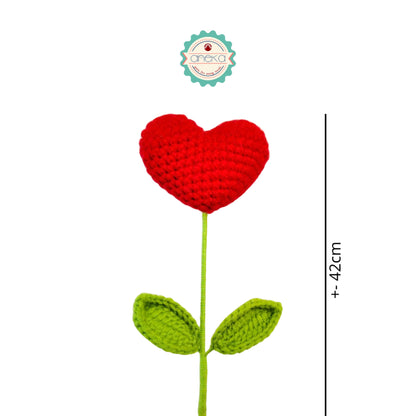 KATALOG - [1 TANGKAI] Bunga Rajut / Hiasan / Buket Hias / Crochet Flower DIY / Hand Bouquet Flowers - PART 1