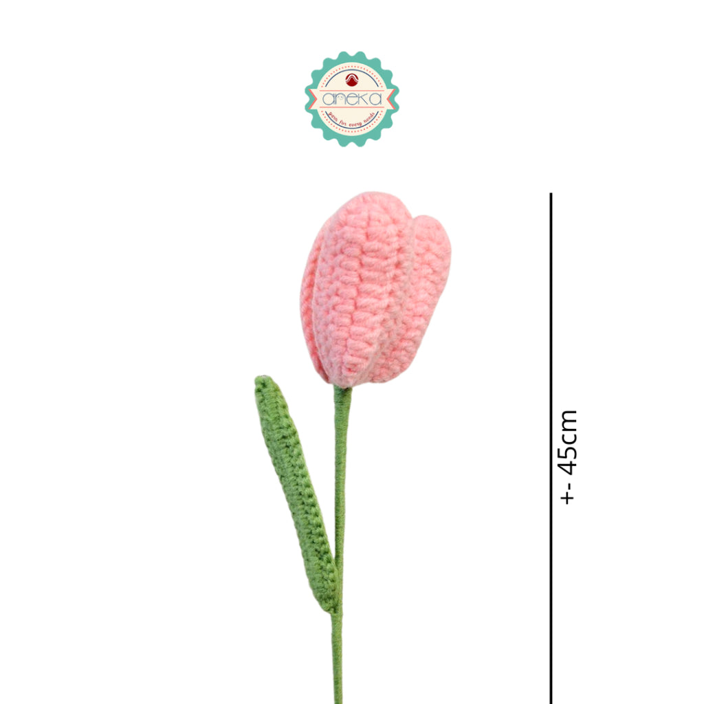 KATALOG - [1 TANGKAI] Bunga Rajut / Hiasan / Buket Hias / Crochet Flower DIY / Hand Bouquet Flowers - PART 2