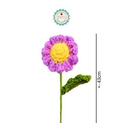 KATALOG - [1 TANGKAI] Bunga Rajut / Hiasan / Buket Hias / Crochet Flower DIY / Hand Bouquet Flowers - PART 2