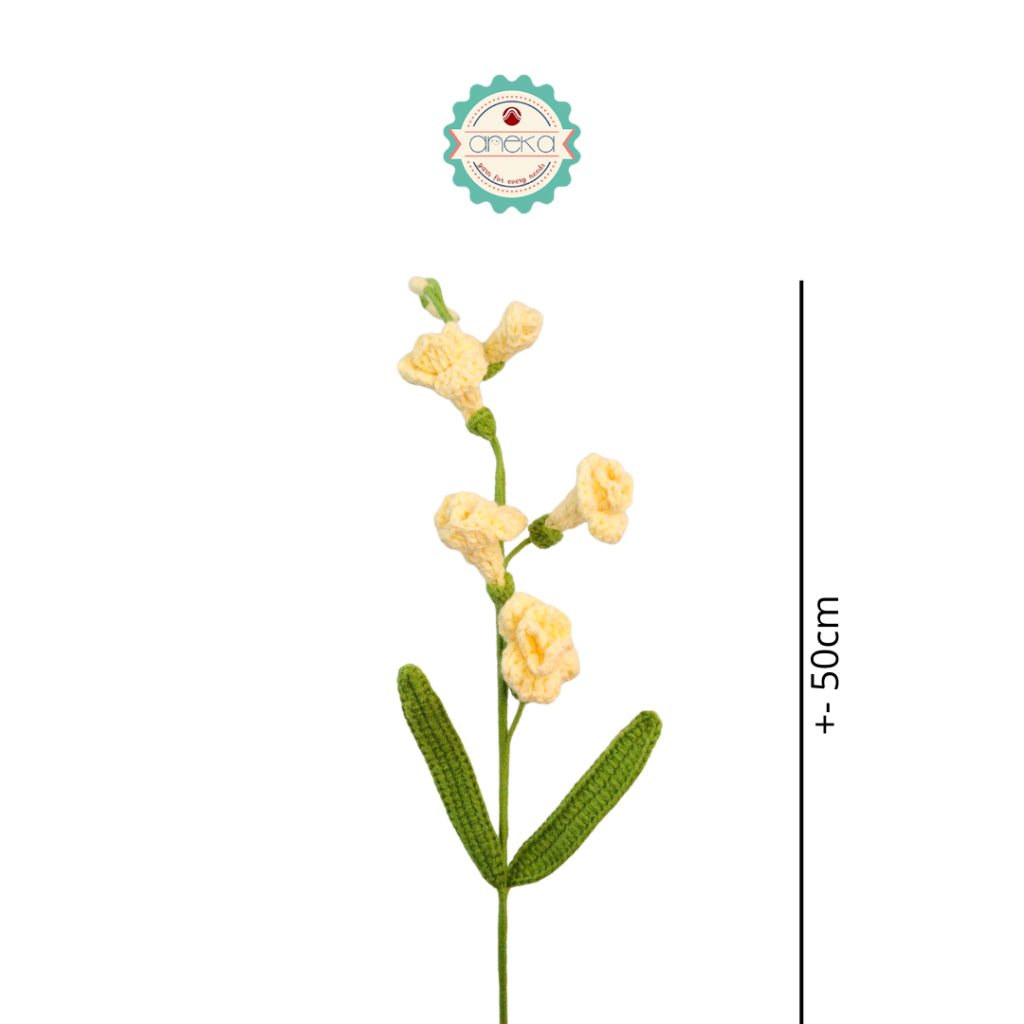 KATALOG - [1 TANGKAI] Bunga Rajut / Hiasan / Buket Hias / Crochet Flower DIY / Hand Bouquet Flowers - PART 3