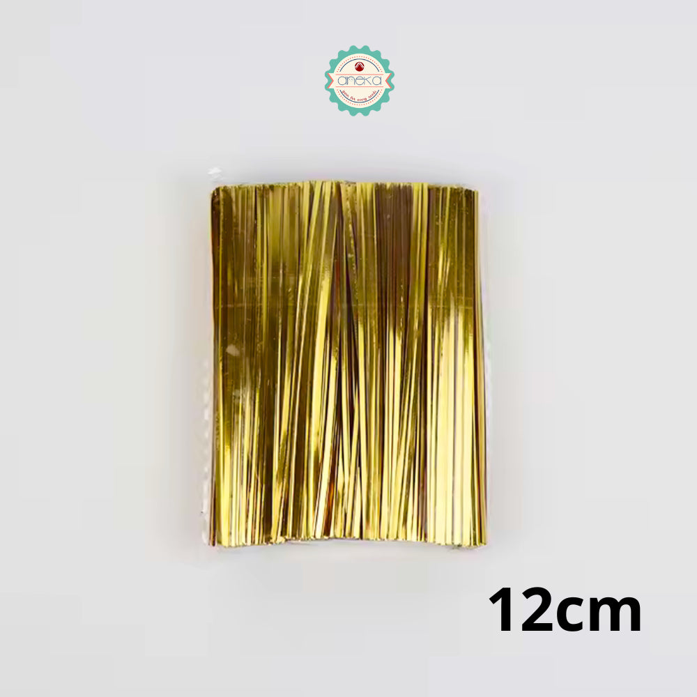 ANEKA - [800 PCS] Kawat Putar Pengikat Bingkisan / Twist Tie Wire / Candy Bag Sealing