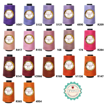 KATALOG - Benang Jahit 5000 Yard 40/2 Spun Polyester Satuan Eceran Part 2