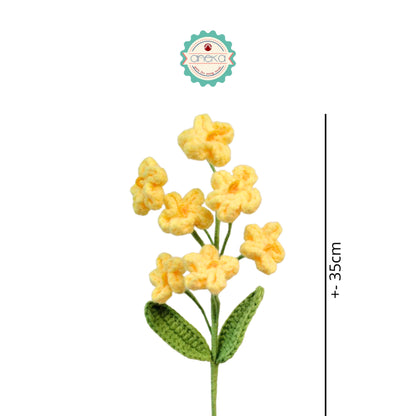 KATALOG - [1 TANGKAI] Bunga Rajut / Hiasan / Buket Hias / Crochet Flower DIY / Hand Bouquet Flowers - PART 1