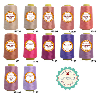 KATALOG - Benang Jahit Obras 5000 Yard Polyester / Grade A 130 Gram - Part 2