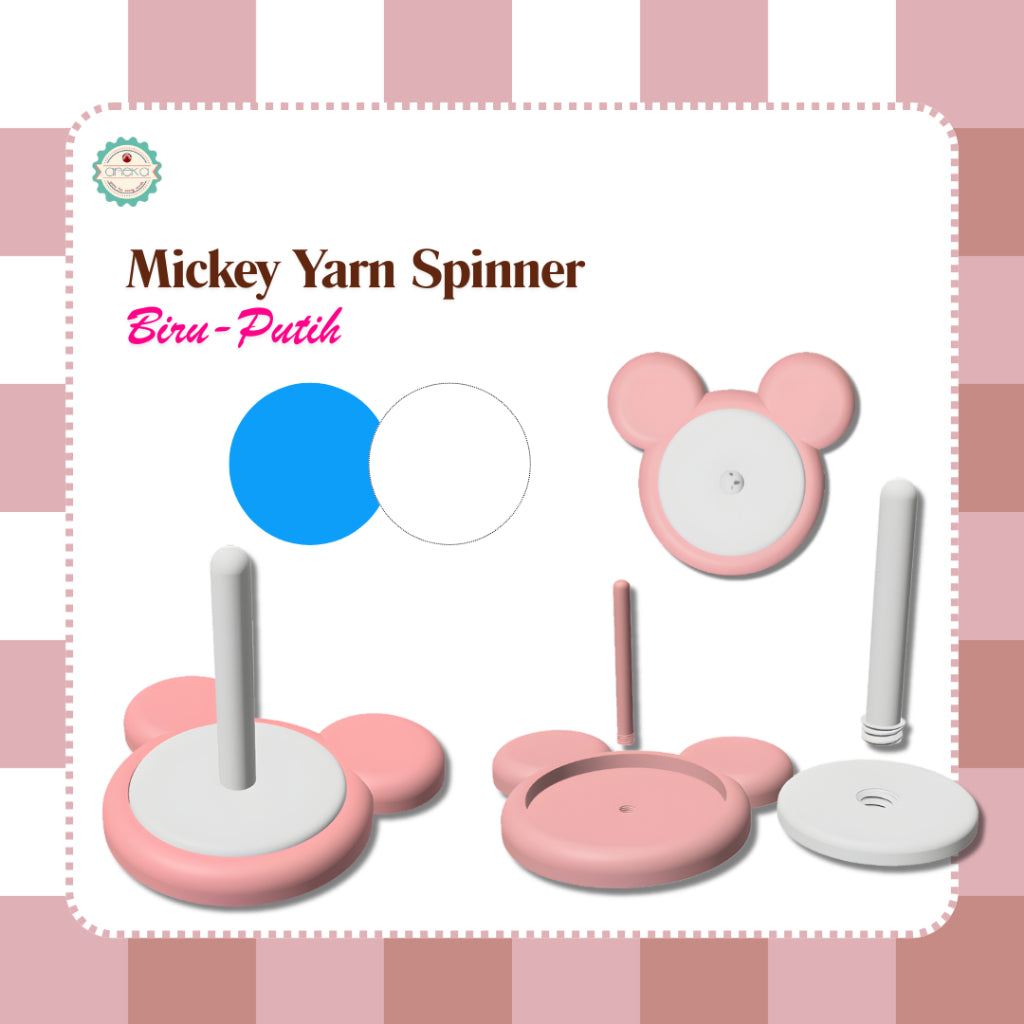 KATALOG - [PRE-ORDER] 3D Print Alat Rajut Yarn Spinner / Pemutar Benang / Yarn Holder