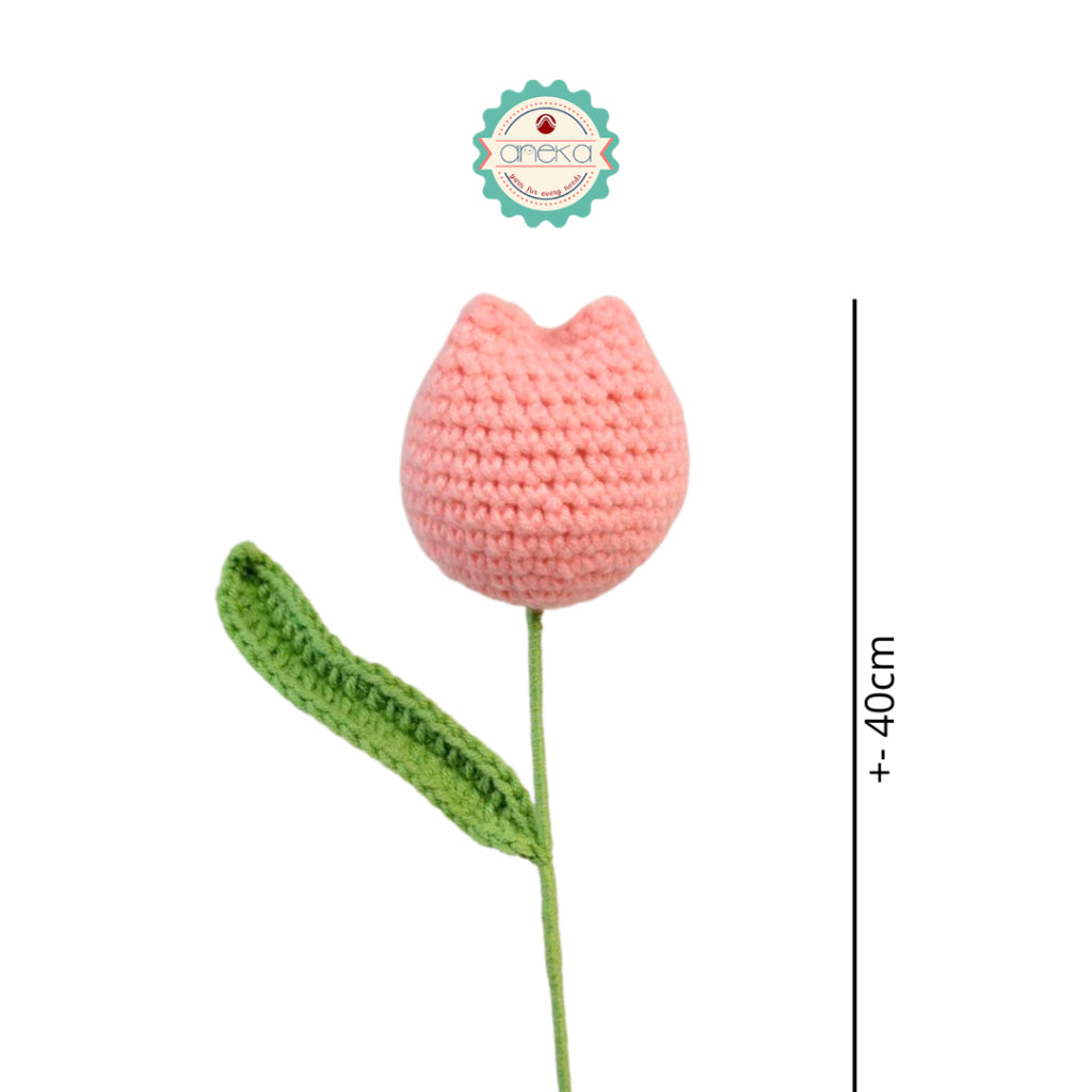 KATALOG - [1 TANGKAI] Bunga Rajut / Hiasan / Buket Hias / Crochet Flower DIY / Hand Bouquet Flowers - PART 2