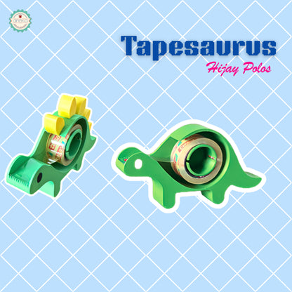 ANEKA - 3D Print Tape Dispenser Small Type / Wadah Solasi / Solatip Kecil Lucu Dinosaurus