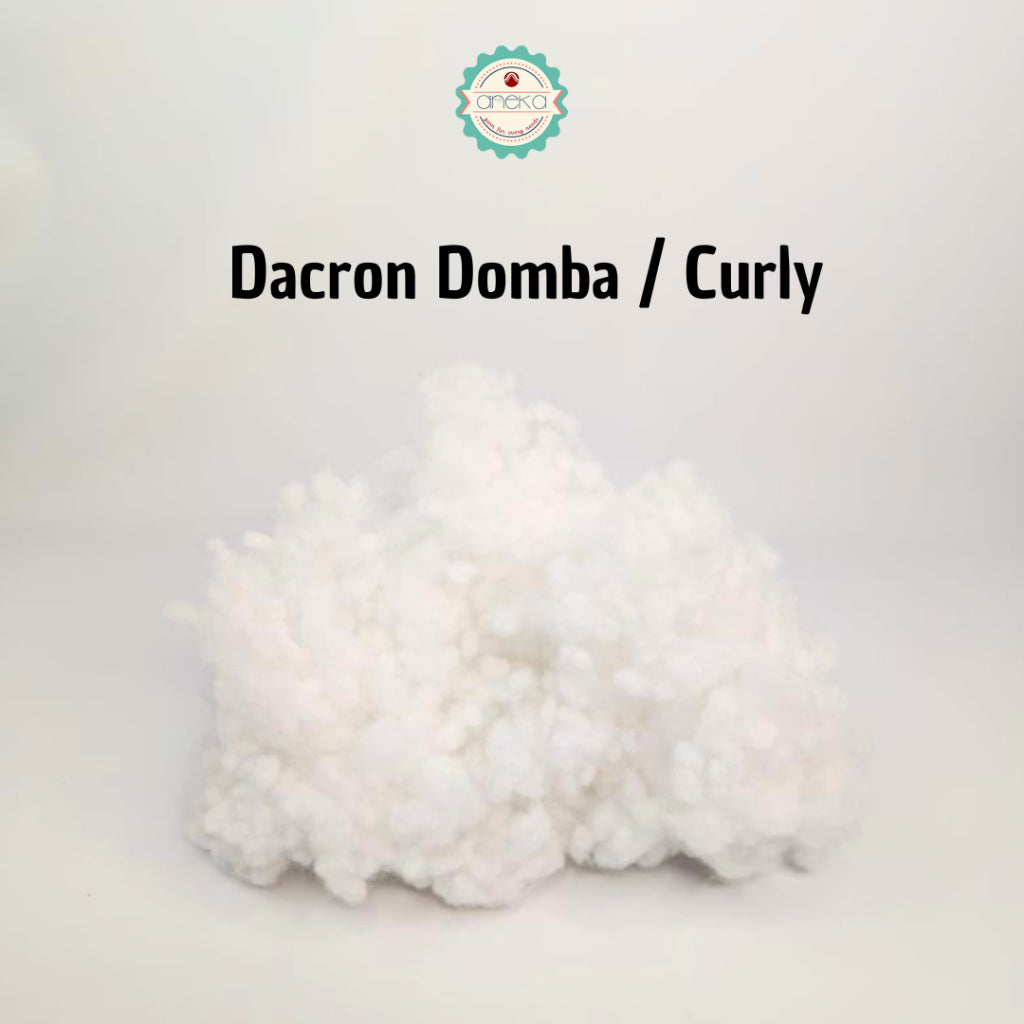 ANEKA - [1KG] Dakron Domba Curly SBH /  Dacron Ball
