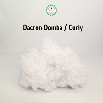 ANEKA - [1KG] Dakron Domba Curly SBH /  Dacron Ball