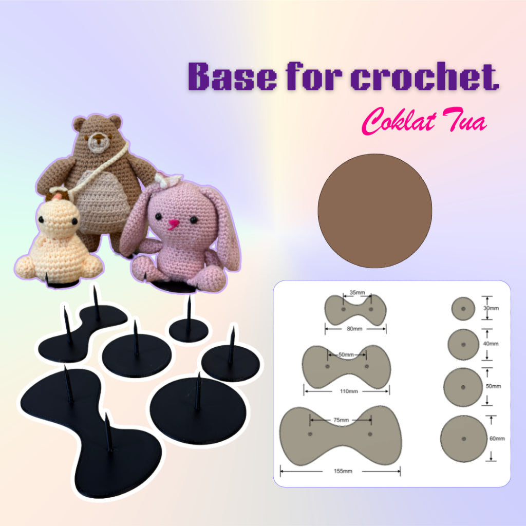 ANEKA - 3D Print Stand Amigurumi / Penyangga Boneka Rajut