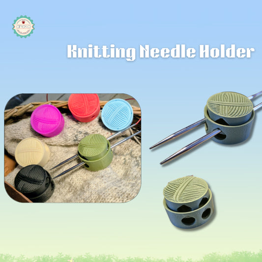 ANEKA - 3D Print Peralatan Rajut Knitting Needle Holder / Penyangga Jarum