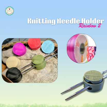 ANEKA - 3D Print Peralatan Rajut Knitting Needle Holder / Penyangga Jarum