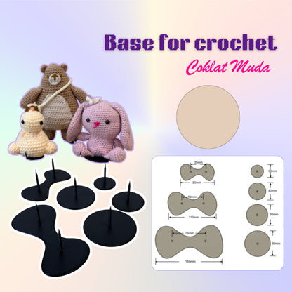 ANEKA - 3D Print Stand Amigurumi / Penyangga Boneka Rajut