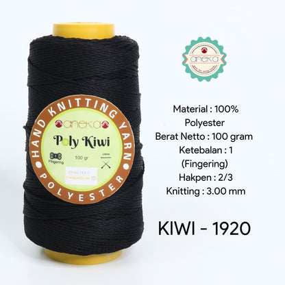 Katalog - Benang Rajut Poli / Poly Kiwi Yarn - PREMIUM - Part 1