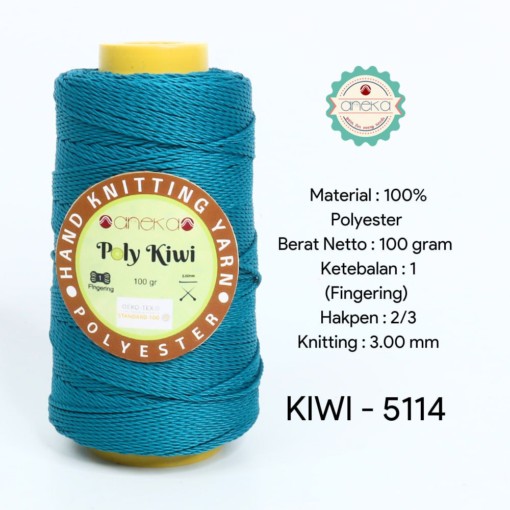 Katalog - Benang Rajut Poli / Poly Kiwi Yarn - PREMIUM - Part 1