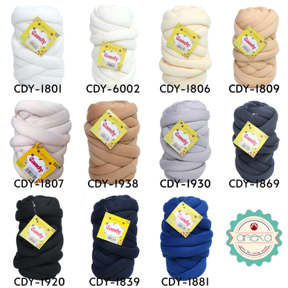 KATALOG - Benang Rajut Candy / Chunky Yarn