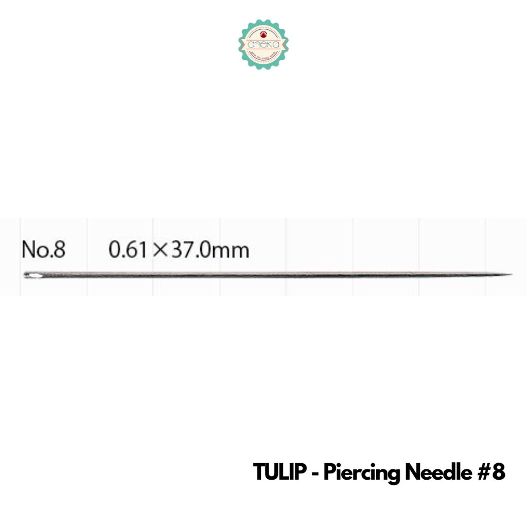 Tulip Jarum Needles for Quilting, Sashiko, Embroidery, Tapestry, Sewing, Piecing, Chenille, & Applique