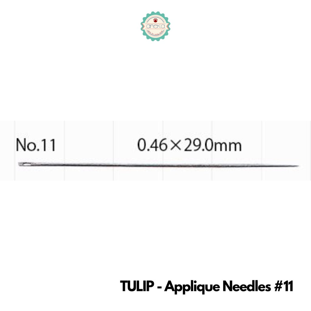 Tulip Jarum Needles for Quilting, Sashiko, Embroidery, Tapestry, Sewing, Piecing, Chenille, &amp; Applique