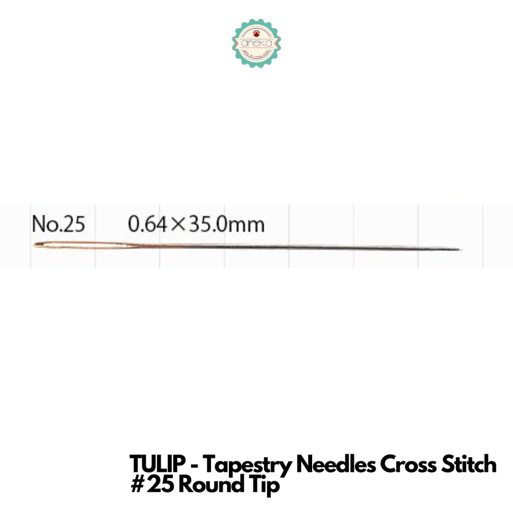 Tulip Jarum Needles for Quilting, Sashiko, Embroidery, Tapestry, Sewing, Piecing, Chenille, & Applique