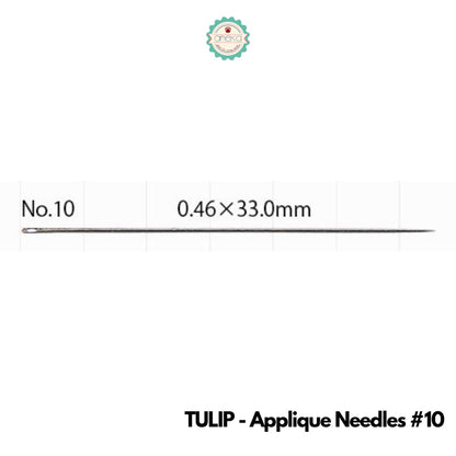 Tulip Jarum Needles for Quilting, Sashiko, Embroidery, Tapestry, Sewing, Piecing, Chenille, & Applique