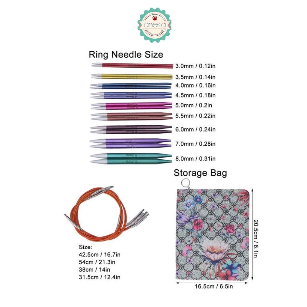 AnekaBenang - Circular Knitting Interchangeable Zing Series