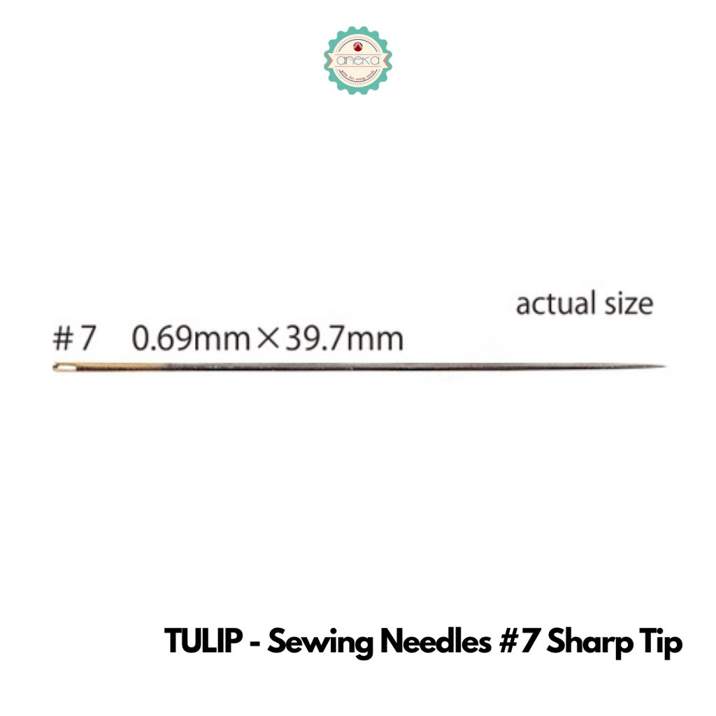 Tulip Jarum Needles for Quilting, Sashiko, Embroidery, Tapestry, Sewing, Piecing, Chenille, &amp; Applique