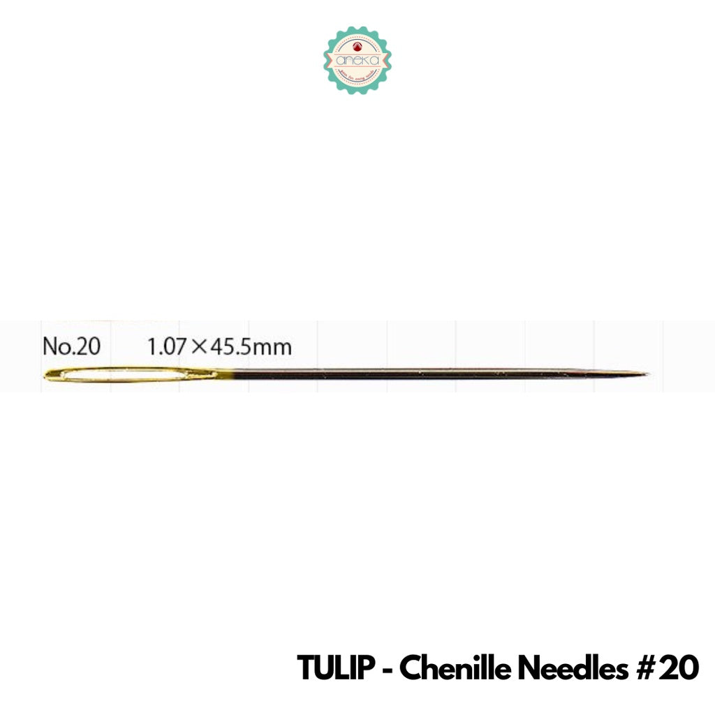 Tulip Jarum Needles for Quilting, Sashiko, Embroidery, Tapestry, Sewing, Piecing, Chenille, & Applique