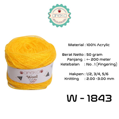 KATALOG - Benang Rajut Wool / Wol / Siet Yarn 30 dan 50 gram - 3