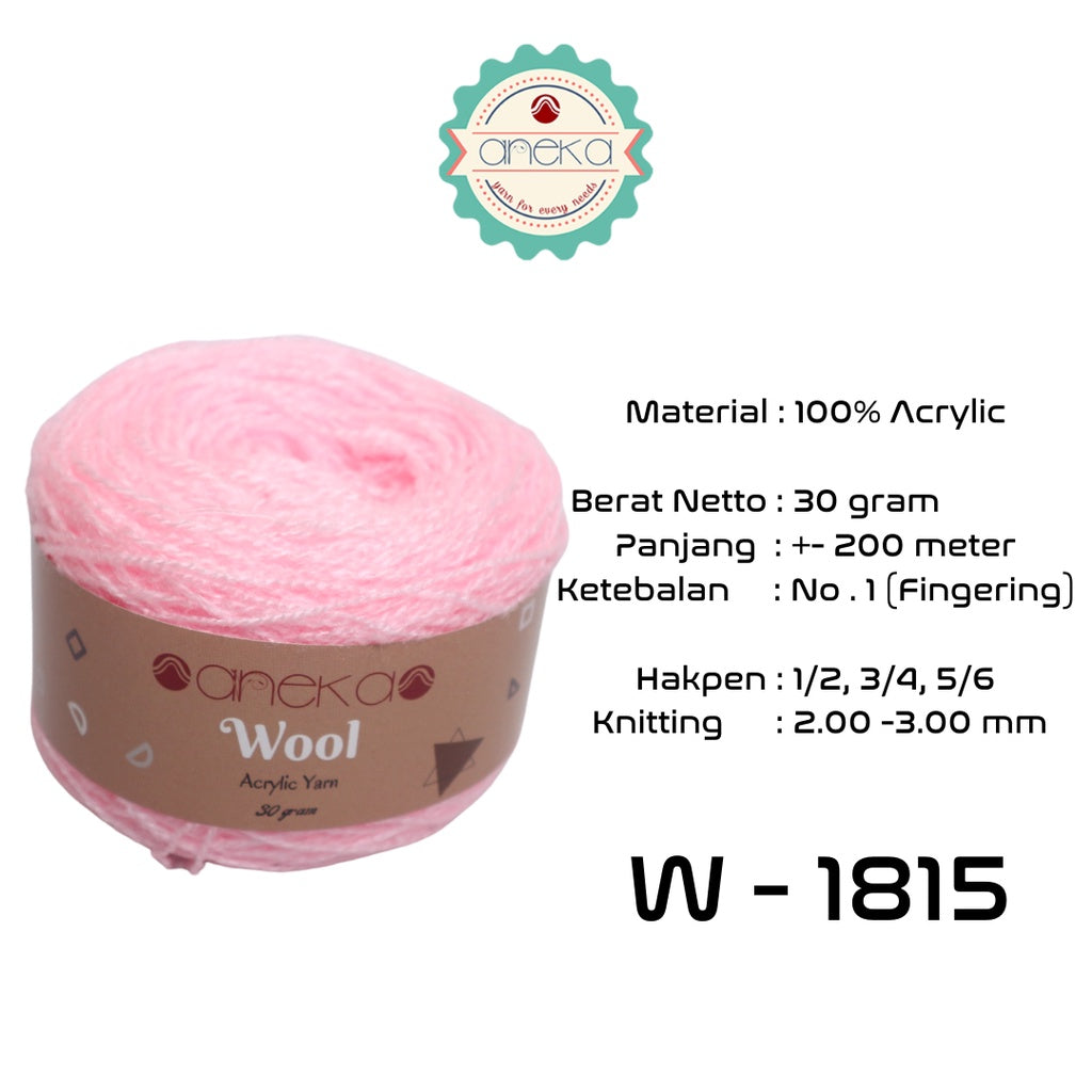 KATALOG - Benang Rajut Wool / Wol / Siet Yarn 30 dan 50 gram - 3