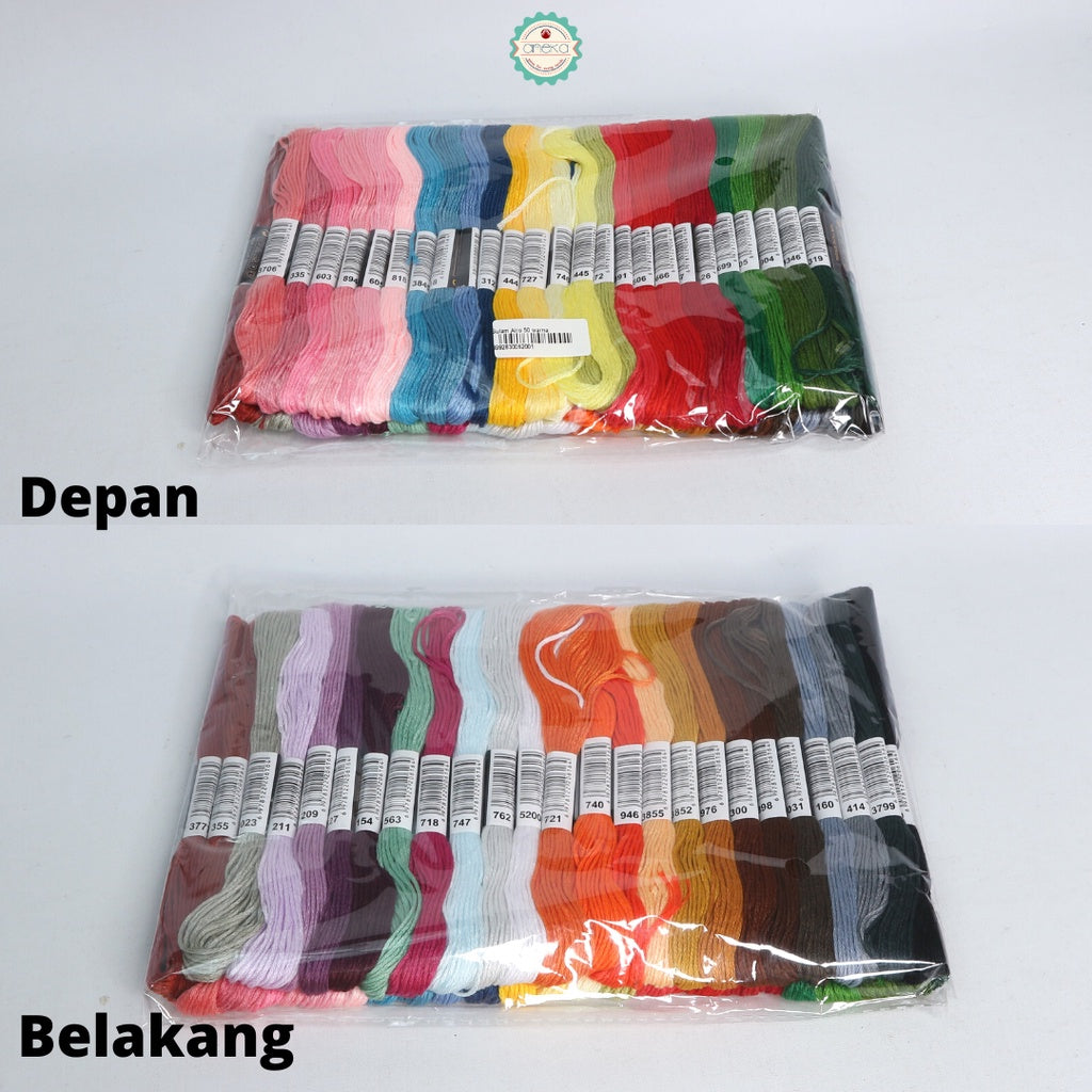KATALOG - Paket Benang Sulam / Menyulam ANK Premium