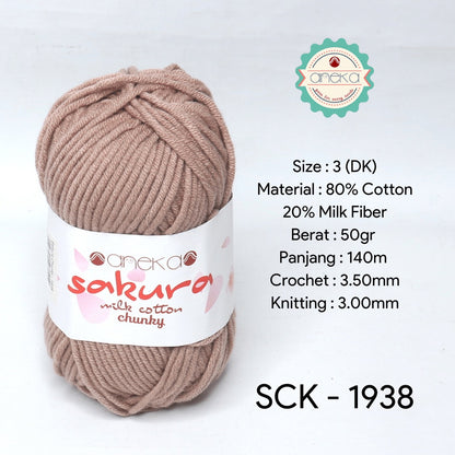 CATALOG - Sakura Milk Cotton Chunky Milk Cotton Knitting Yarn PART 1