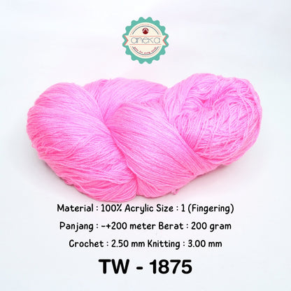 KATALOG - Benang Rajut Wool Aneka / Wol / Siet Yarn 200 gram (BENTUK HANK, TIDAK DIGULUNG) Part 1