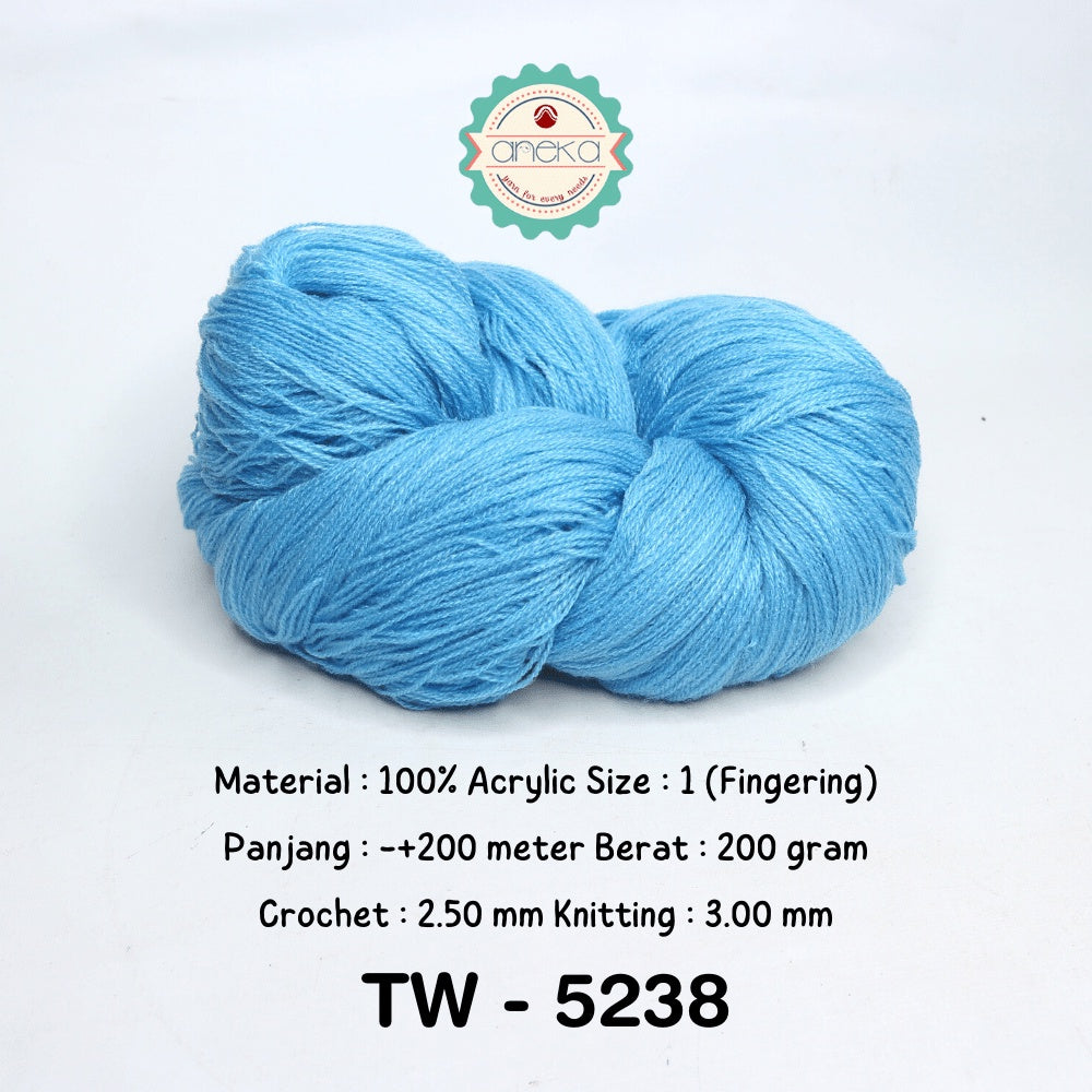 KATALOG - Benang Rajut Wool Aneka / Wol / Siet Yarn 200 gram (BENTUK HANK, TIDAK DIGULUNG) Part 1