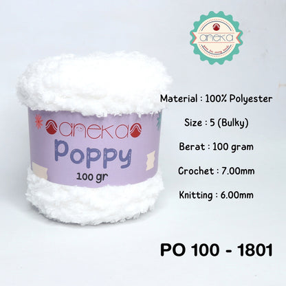 KATALOG - Benang Rajut Handuk Poppy / Towel Yarn 100gr Part 1
