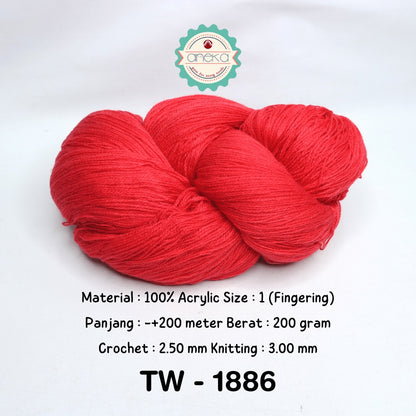 KATALOG - Benang Rajut Wool / Wol / Siet Yarn 200 gram TAIWAN (BENTUK HANK, TIDAK DIGULUNG) Part 1