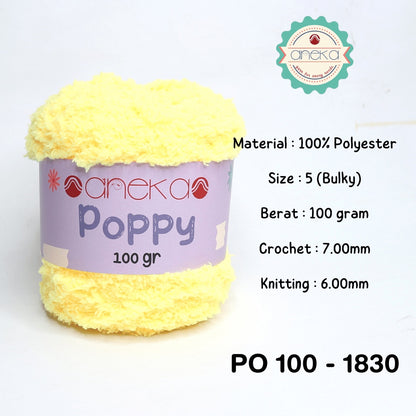 KATALOG - Benang Rajut Handuk Poppy / Towel Yarn 100gr Part 1