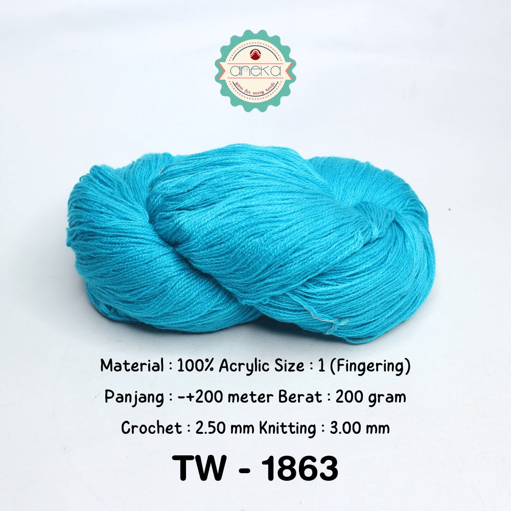 KATALOG - Benang Rajut Wool Aneka / Wol / Siet Yarn 200 gram (BENTUK HANK, TIDAK DIGULUNG) Part 1