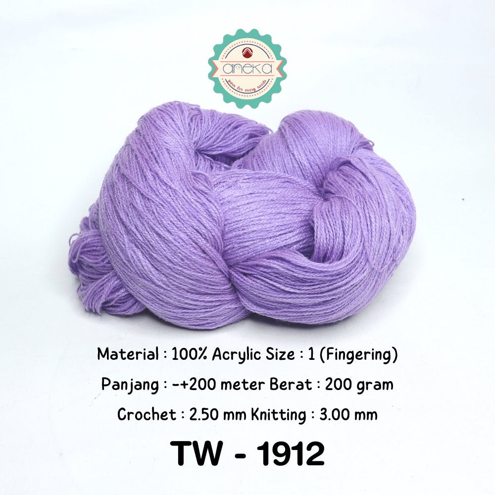 KATALOG - Benang Rajut Wool / Wol / Siet Yarn 200 gram TAIWAN (BENTUK HANK, TIDAK DIGULUNG) Part 1