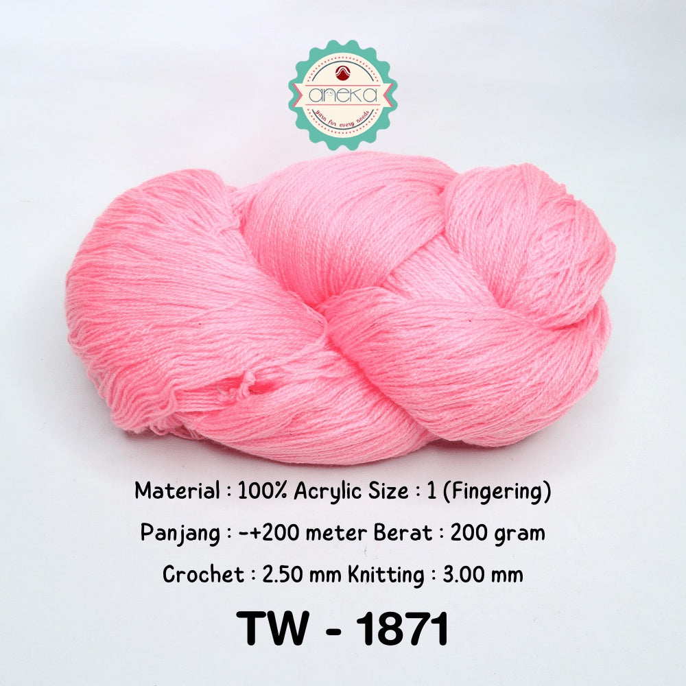 KATALOG - Benang Rajut Wool Aneka / Wol / Siet Yarn 200 gram (BENTUK HANK, TIDAK DIGULUNG) Part 1