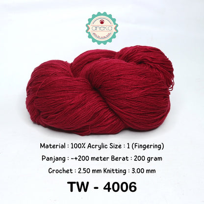 KATALOG - Benang Rajut Wool Aneka / Wol / Siet Yarn 200 gram (BENTUK HANK, TIDAK DIGULUNG) Part 1