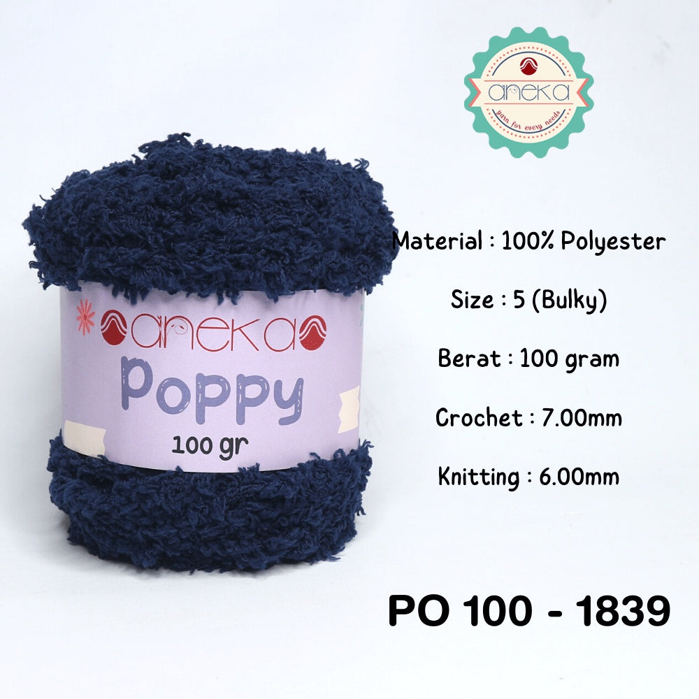 KATALOG - Benang Rajut Handuk Poppy / Towel Yarn 100gr Part 2