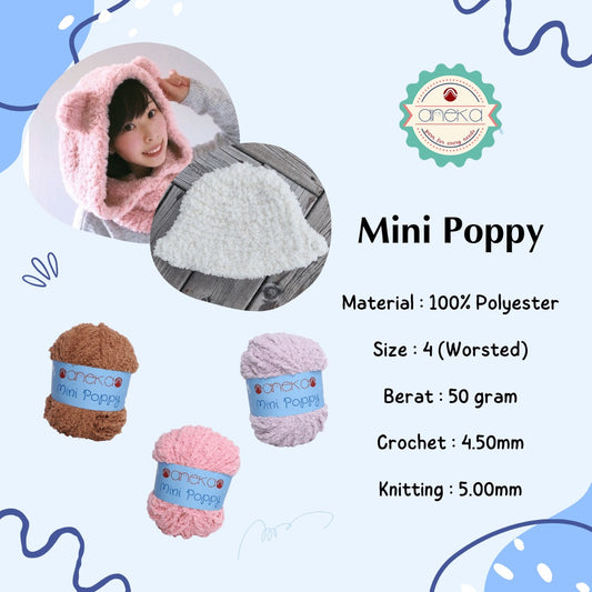 CATALOG - Mini Poppy Towel Knitting Yarn / Towel Yarn